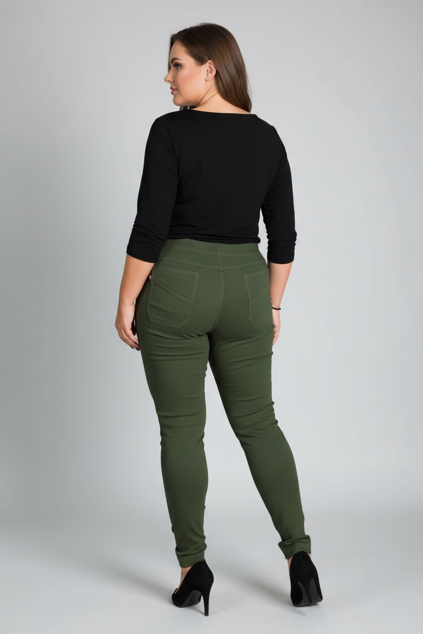 spodnie aster khaki - miniatura 3