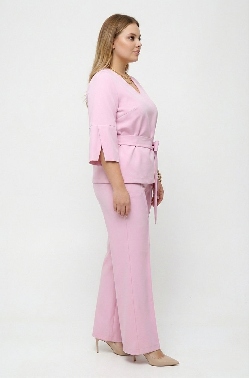 KOMPLET LILIA -  BLUZKA I SPODNIE - miniatura 2